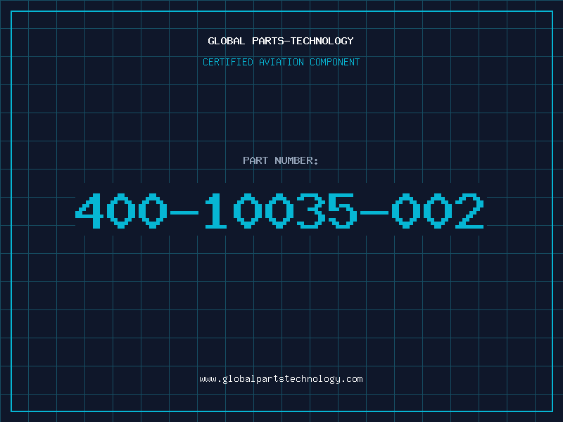 Aviation Part 400-10035-002
