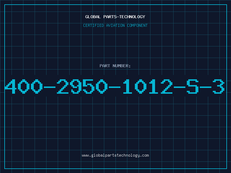 Aviation Part 400-2950-1012-S-3