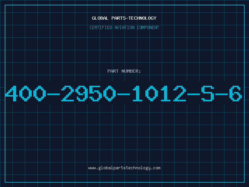 Aviation Part 400-2950-1012-S-6