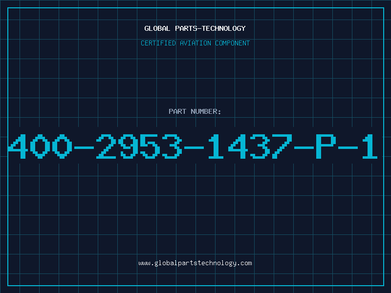 Aviation Part 400-2953-1437-P-1