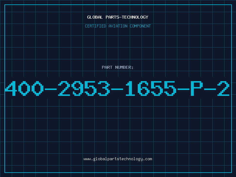 Aviation Part 400-2953-1655-P-2