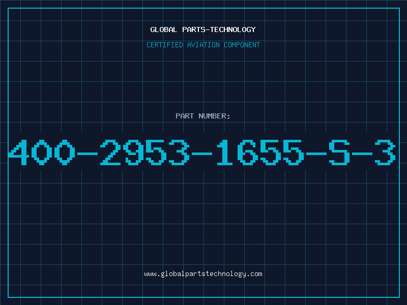 Aviation Part 400-2953-1655-S-3