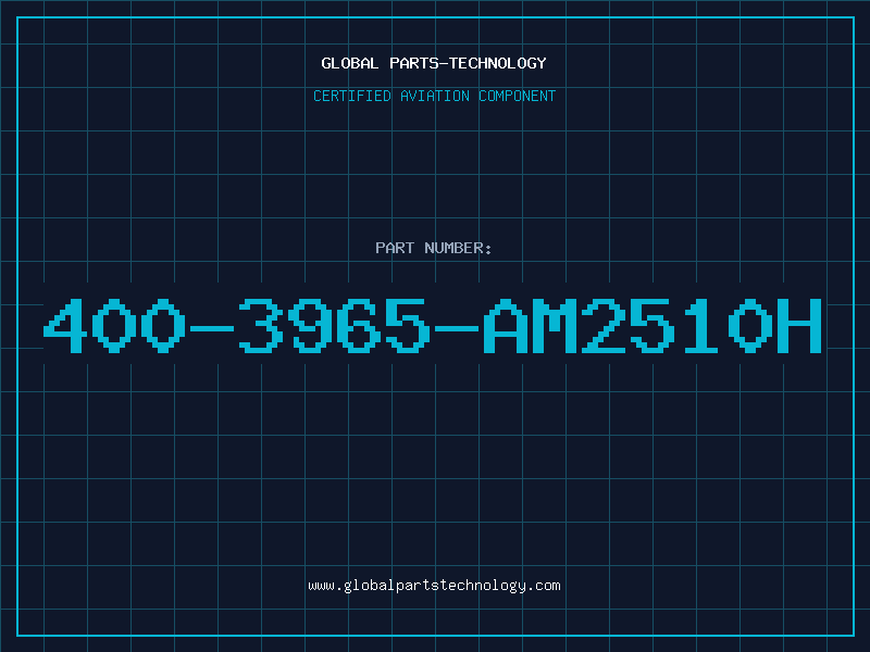 Aviation Part 400-3965-AM2510H