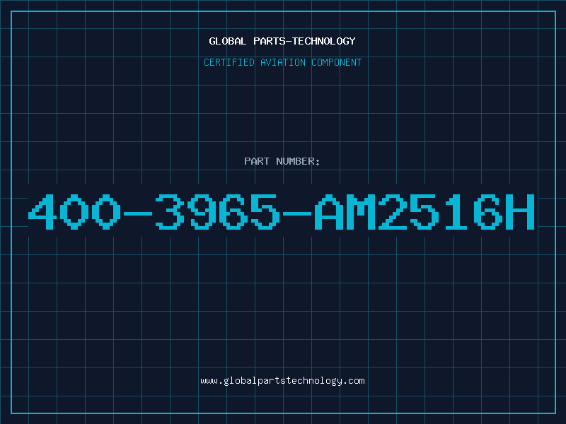 Aviation Part 400-3965-AM2516H