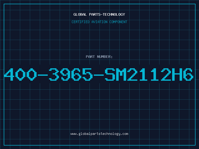 Aviation Part 400-3965-SM2112H6
