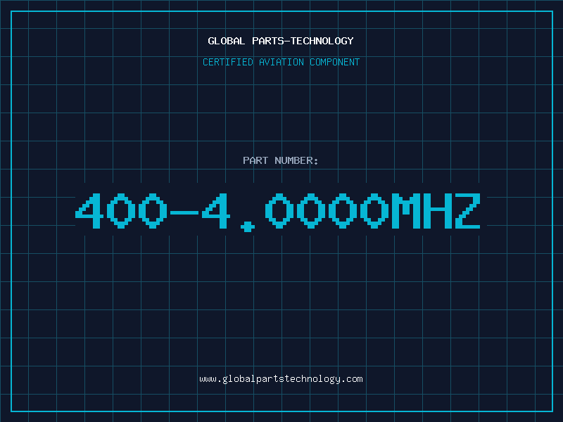 Aviation Part 400-4.0000MHZ