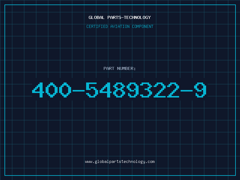 Aviation Part 400-5489322-9