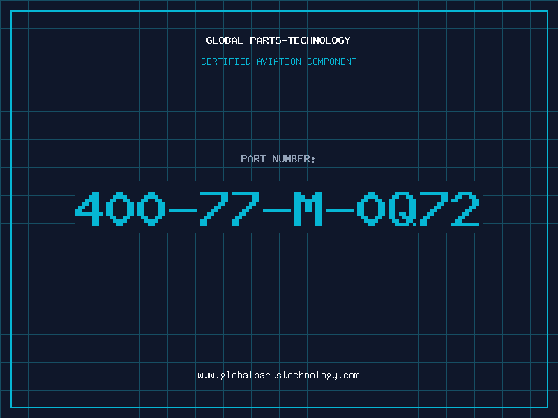 Aviation Part 400-77-M-0Q72