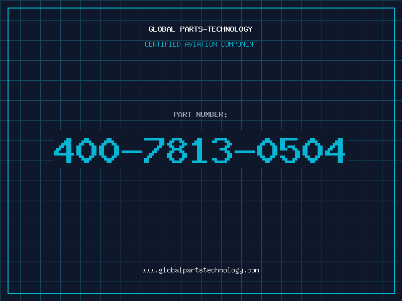 Aviation Part 400-7813-0504