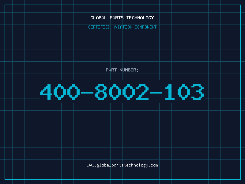 Aviation Part 400-8002-103