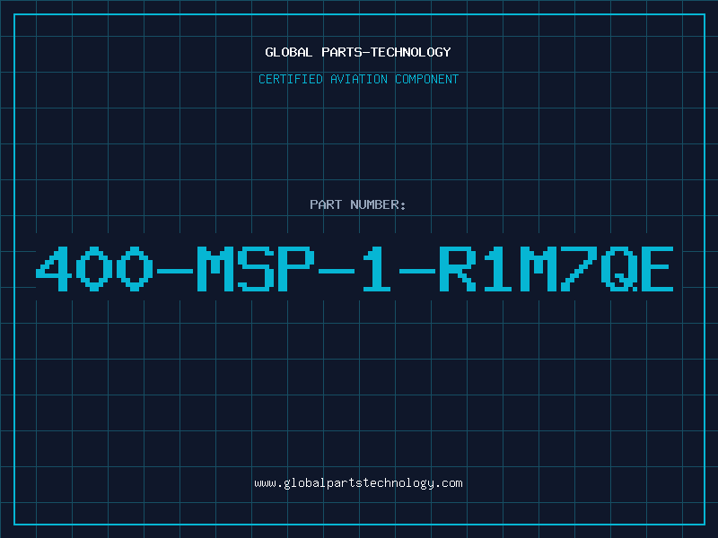 Aviation Part 400-MSP-1-R1M7QE