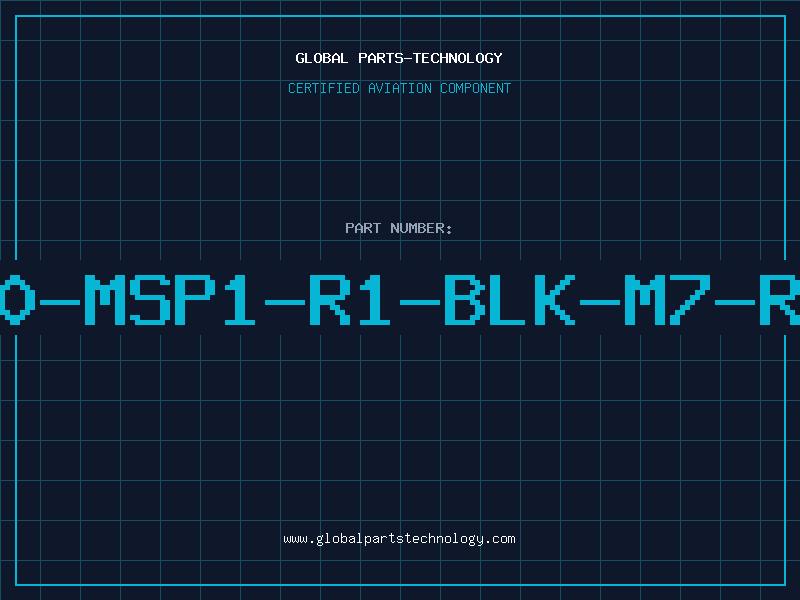 Aviation Part 400-MSP1-R1-BLK-M7-R-E