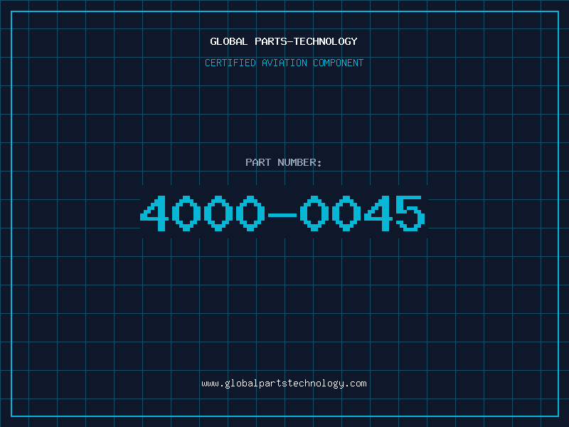 Aviation Part 4000-0045