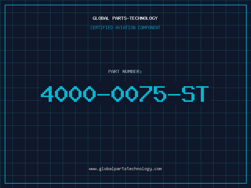 Aviation Part 4000-0075-ST