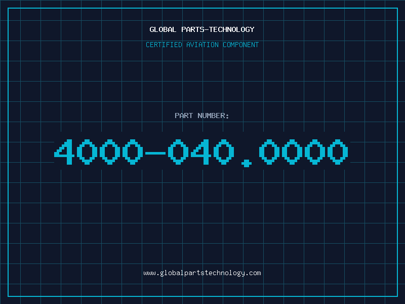 Aviation Part 4000-040.0000