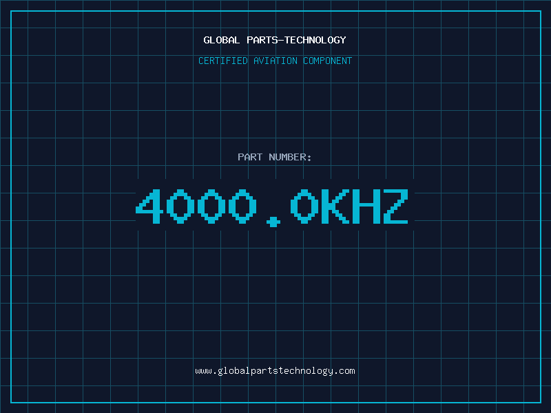Aviation Part 4000.0KHZ