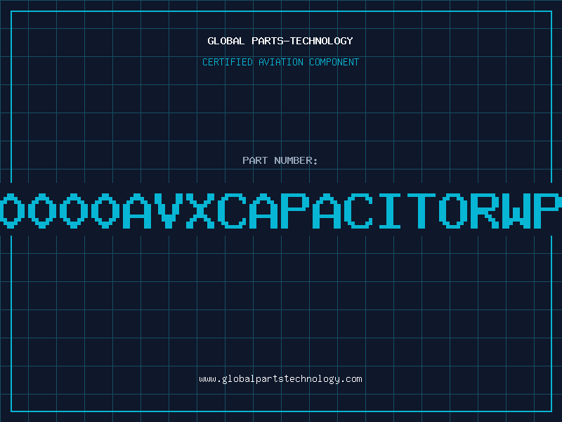 Aviation Part 400000AVXCAPACITORWP90