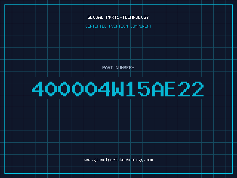 Aviation Part 400004W15AE22