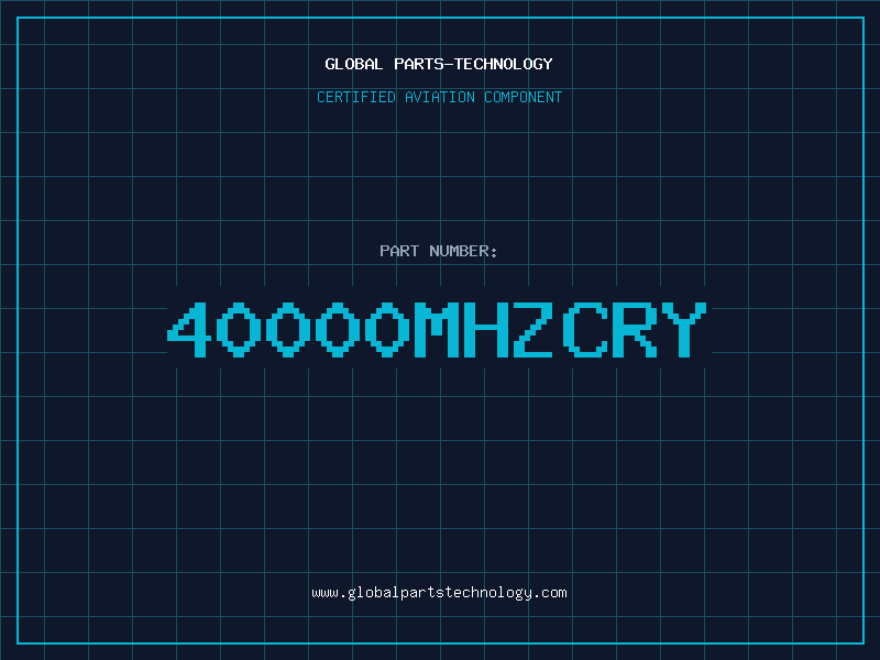 Aviation Part 40000MHZCRY