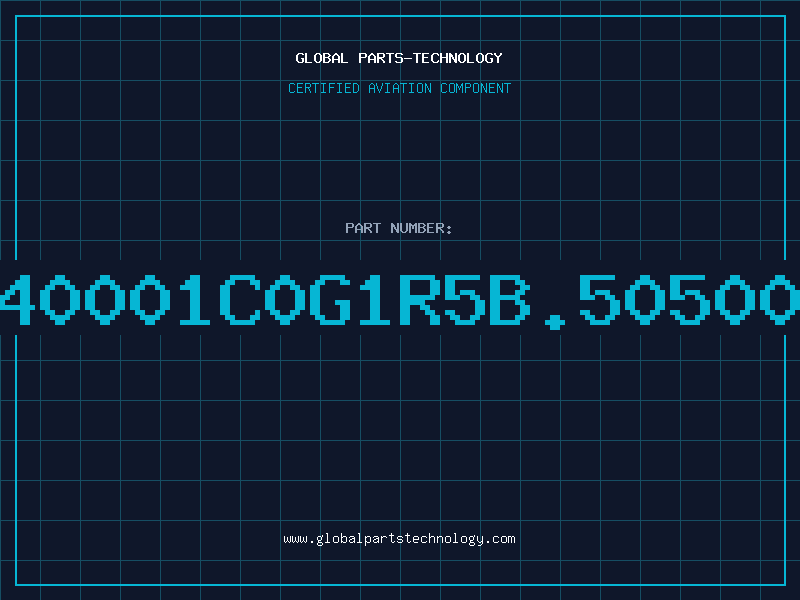 Aviation Part 40001C0G1R5B.50500