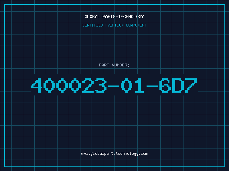 Aviation Part 400023-01-6D7