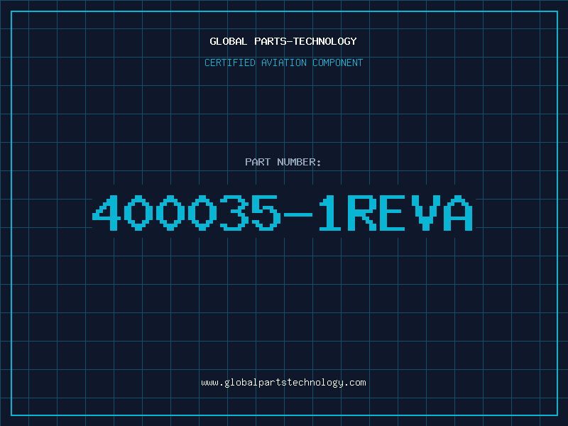 Aviation Part 400035-1REVA