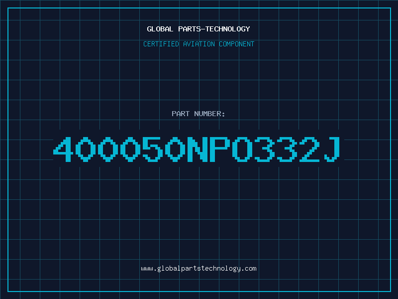 Aviation Part 400050NPO332J