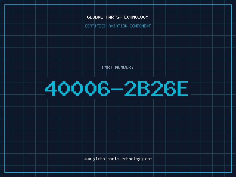 Aviation Part 40006-2B26E