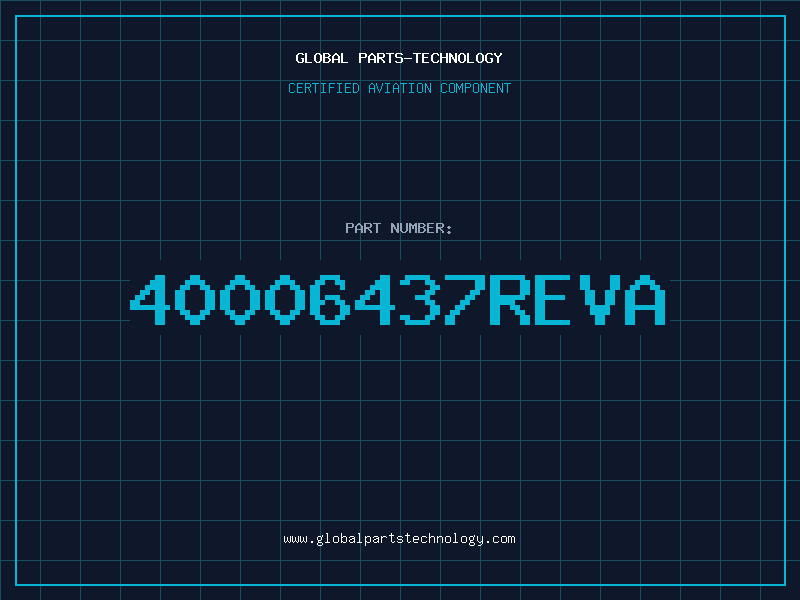 Aviation Part 40006437REVA