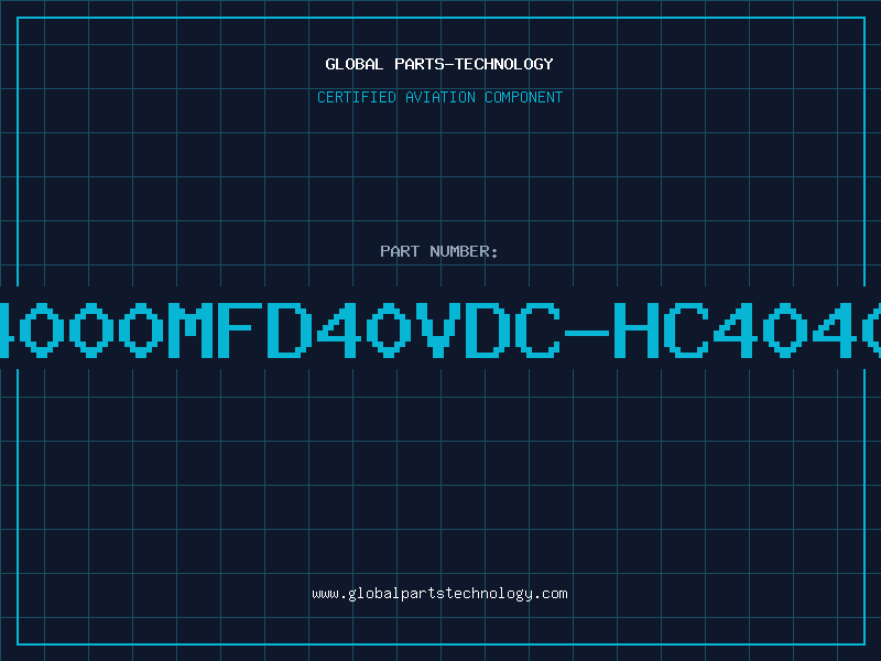 Aviation Part 4000MFD40VDC-HC4040