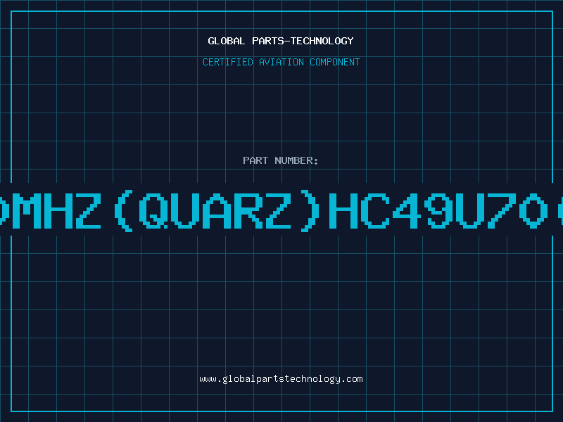Aviation Part 4000MHzQUARZHC49U70440