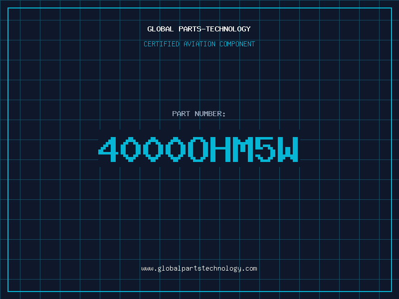 Aviation Part 4000OHM5W