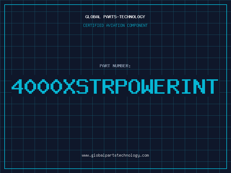 Aviation Part 4000XSTRPOWERINT
