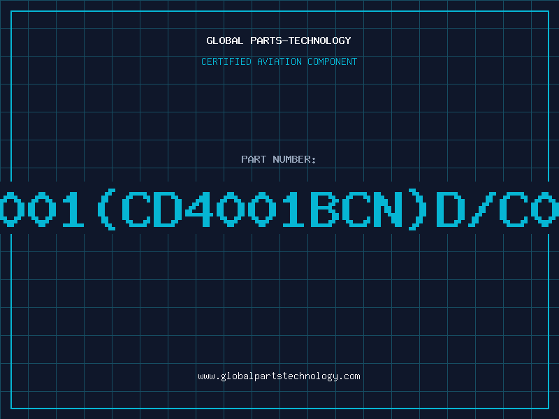 Aviation Part 4001(CD4001BCN)D/C01