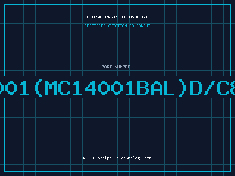 Aviation Part 4001(MC14001BAL)D/C88