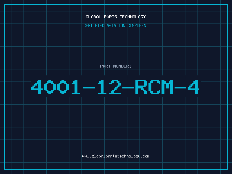 Aviation Part 4001-12-RCM-4