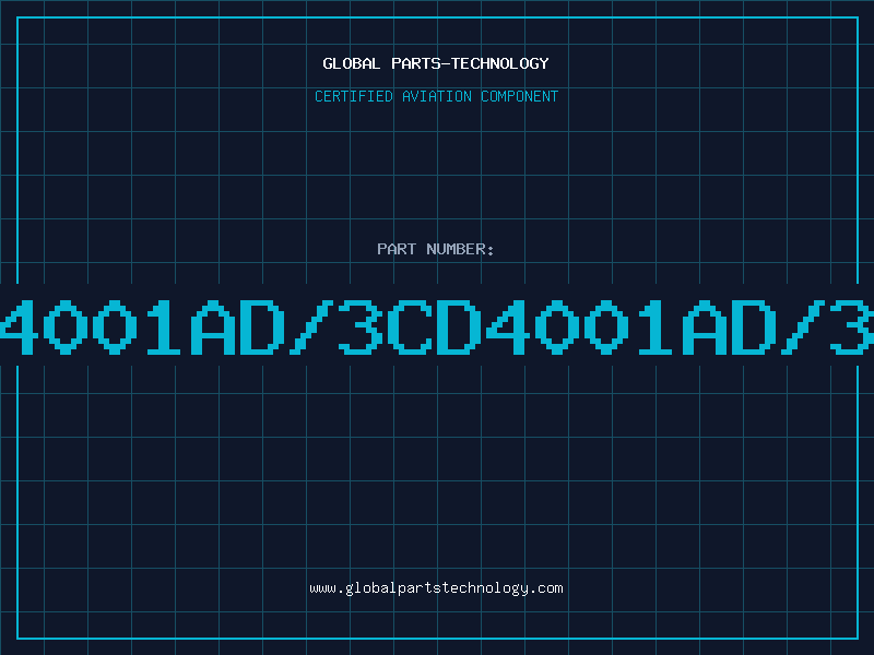 Aviation Part 4001AD/3CD4001AD/3