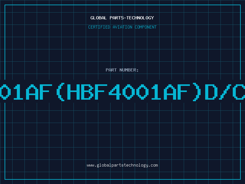 Aviation Part 4001AF(HBF4001AF)D/C87