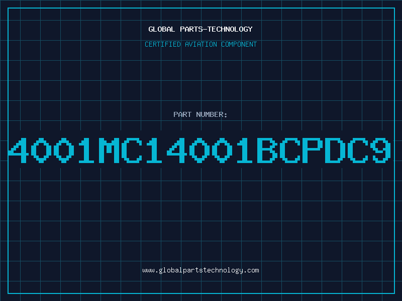 Aviation Part 4001MC14001BCPDC9