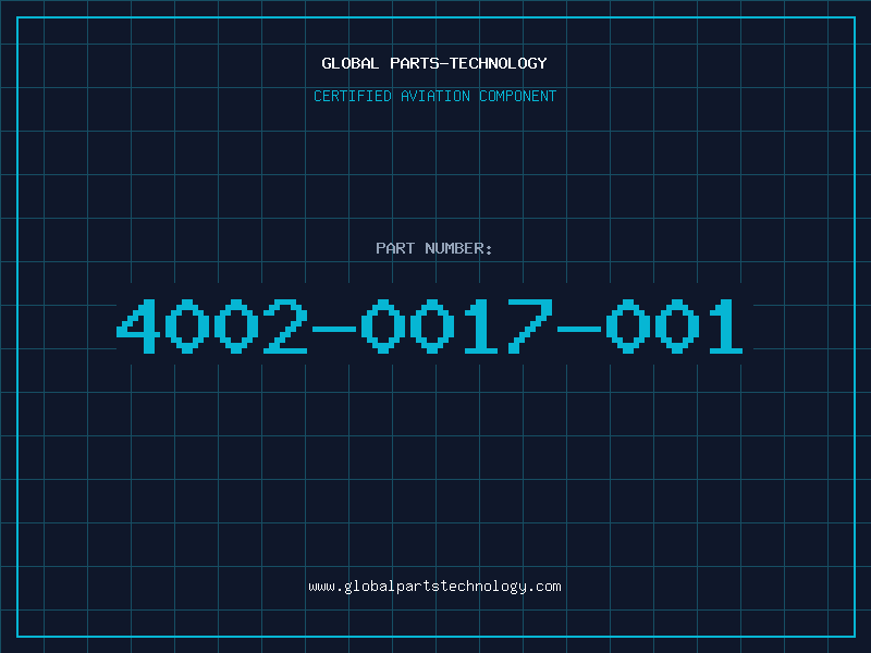 Aviation Part 4002-0017-001