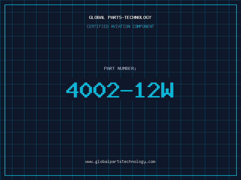 Aviation Part 4002-12W