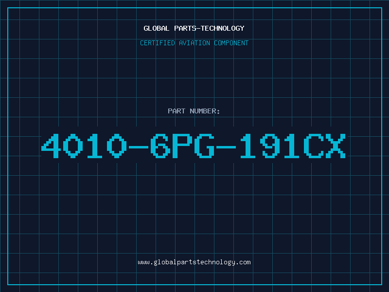 Aviation Part 4010-6PG-191CX