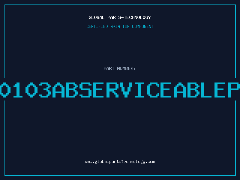 Aviation Part 40103ABserviceablepa