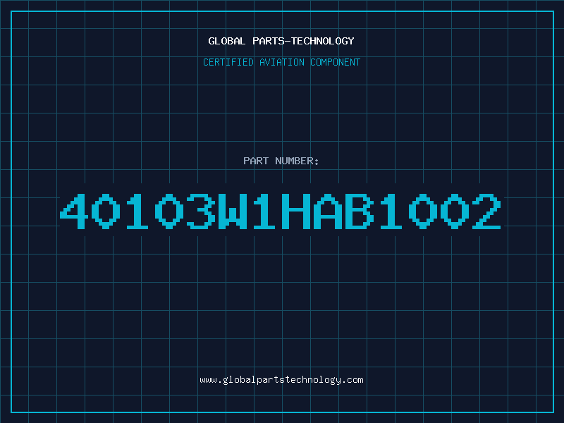 Aviation Part 40103W1HAB1002