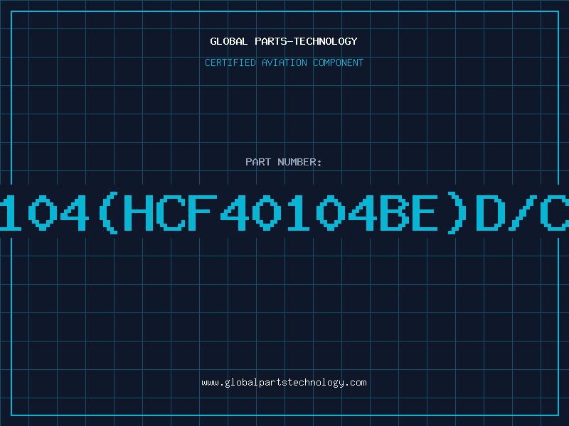 Aviation Part 40104(HCF40104BE)D/C89