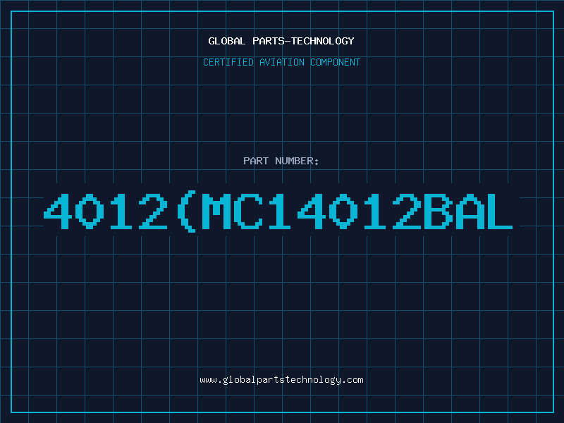 Aviation Part 4012(MC14012BAL