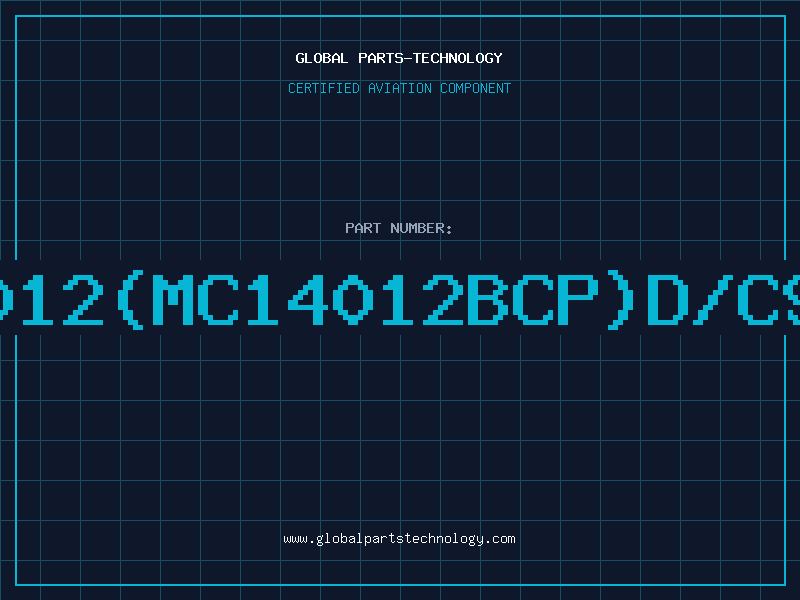 Aviation Part 4012(MC14012BCP)D/C94