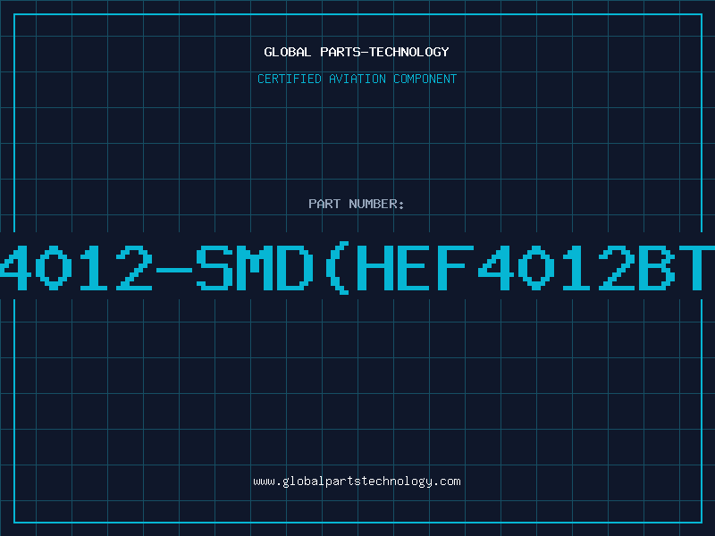 Aviation Part 4012-SMD(HEF4012BT
