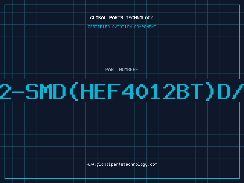 Aviation Part 4012-SMD(HEF4012BT)D/C92