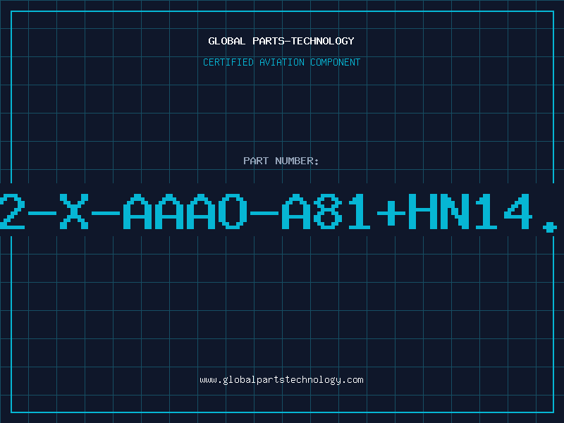 Aviation Part 4012-X-AAAO-A81+HN14.48A